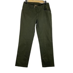 The‎ North Face Womens Green Utility Cargo Pants Size 10